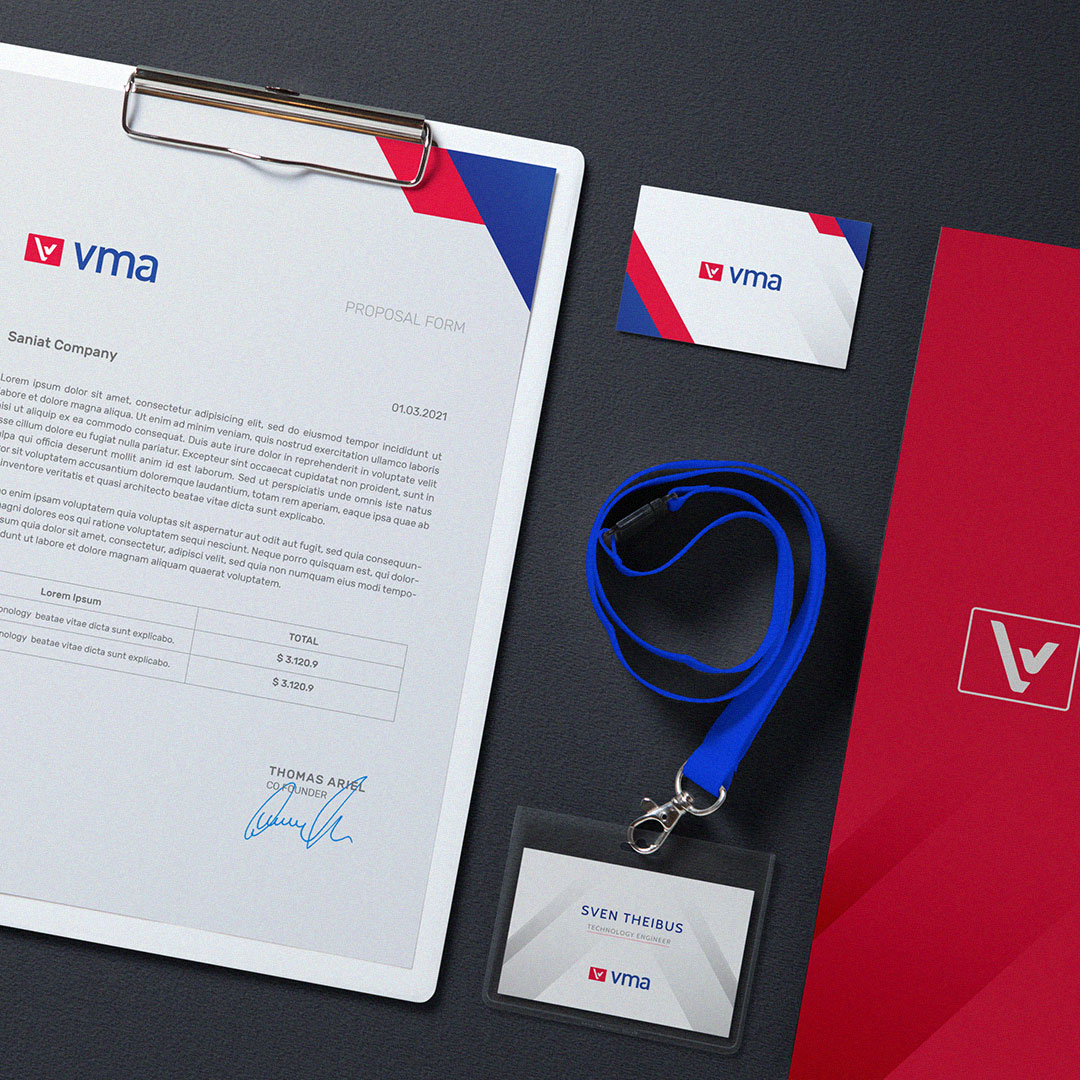 VMA Teknoloji - Kartvizit Cepli Dosya Tasarım